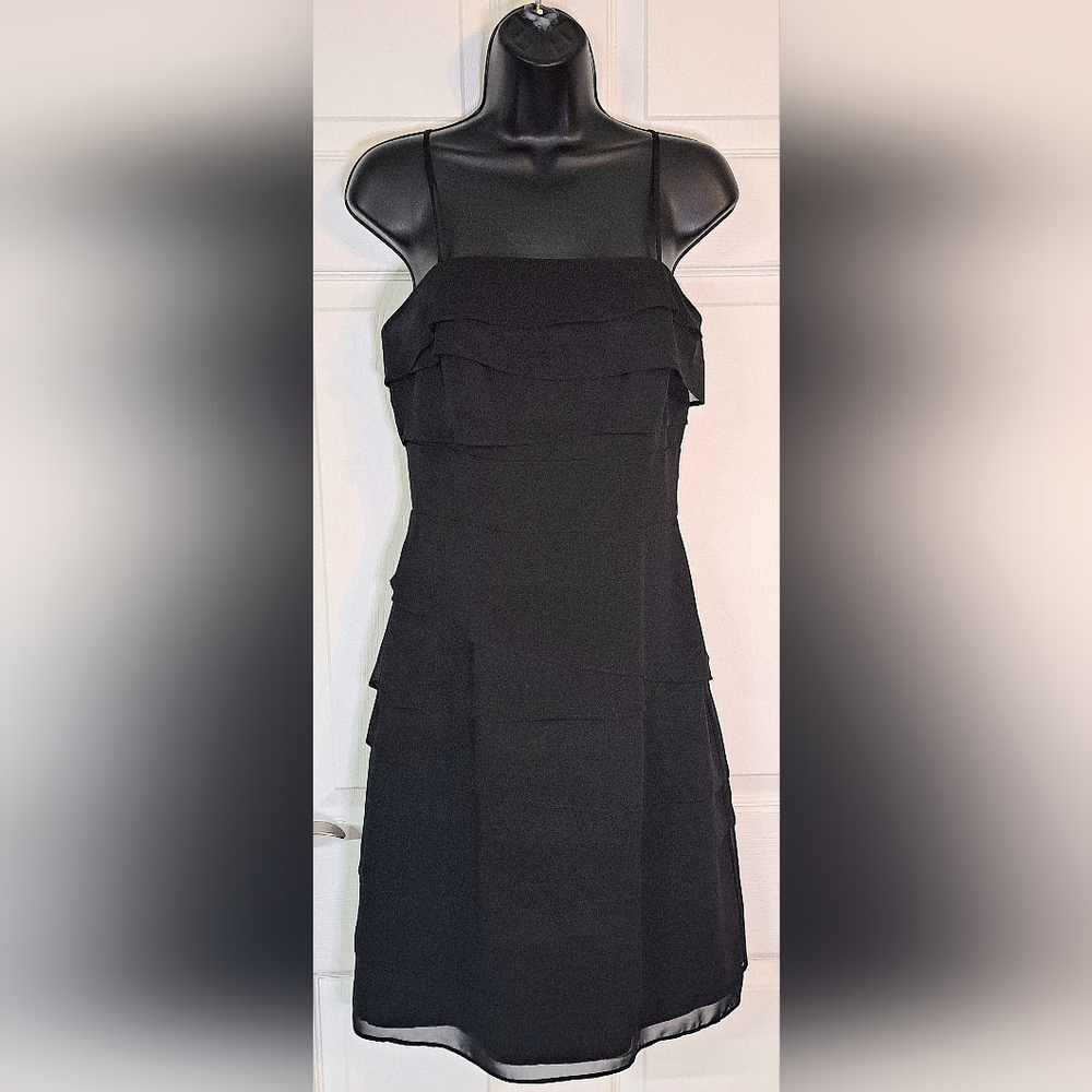 White House Black Market Black Spaghetti Strap Dress